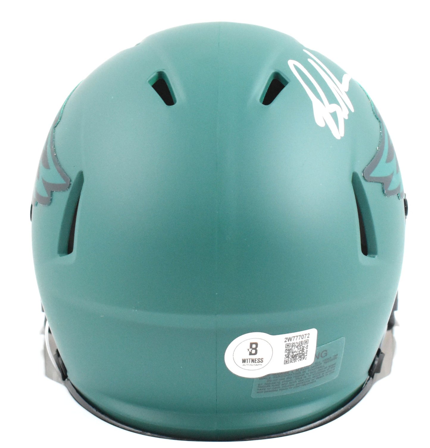 Brandon Graham Signed Philadelphia Eagles Rave Speed Mini Helmet