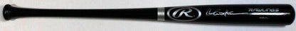 Charlie Sheen Signed Rawlings Pro Black Baseball Bat