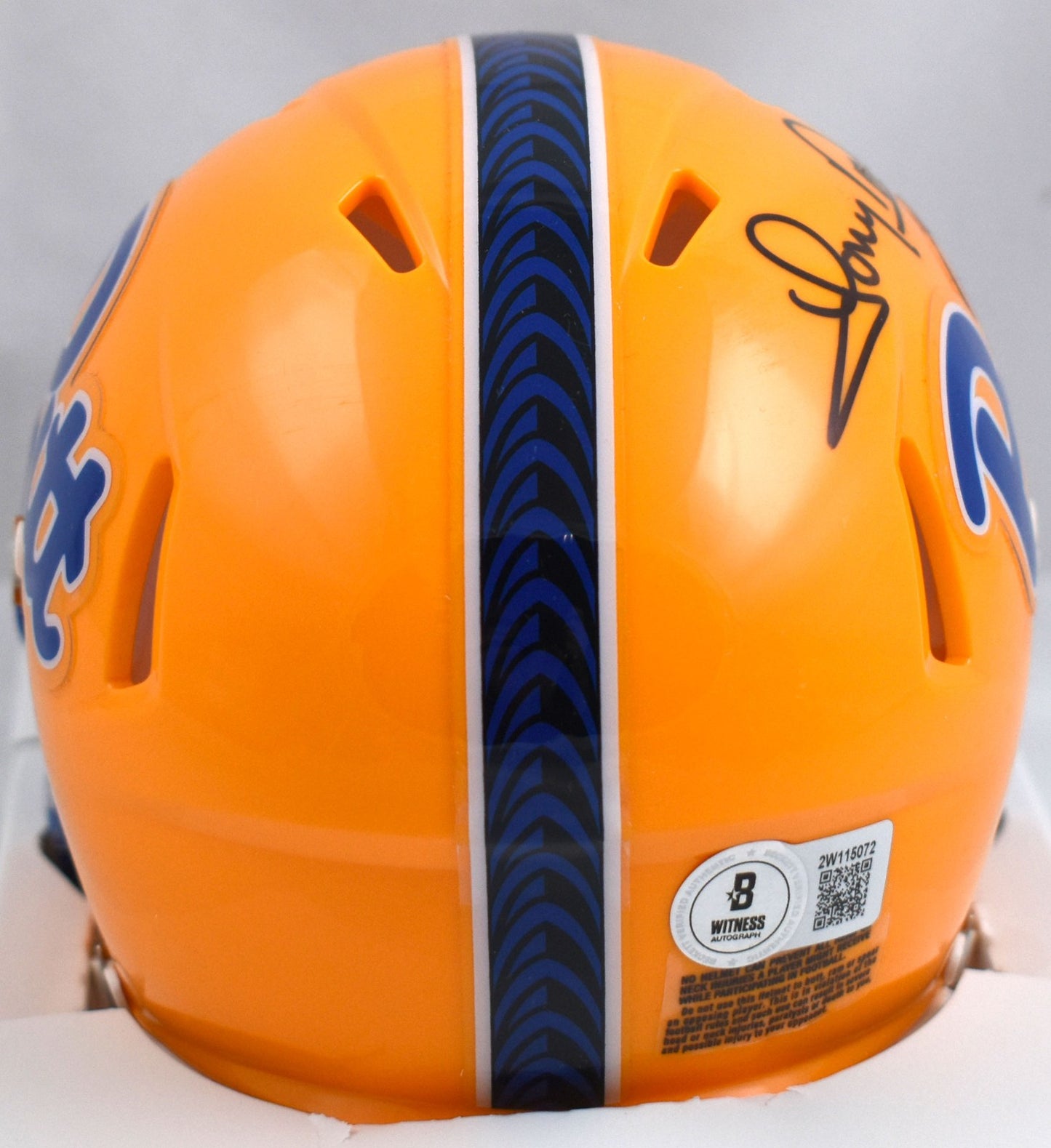 Tony Dorsett Autographed Pittsburgh Panthers Speed Mini Helmet