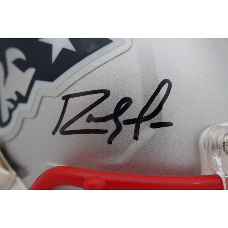 Randy Moss Signed New England Patriots Speed Mini Helmet