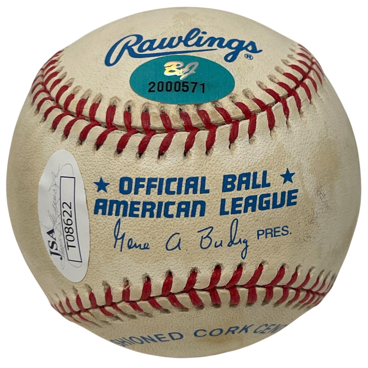 Carl Yastrzemski Signed American League Engraved Stat Baseball LE 8/8 JSA