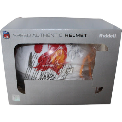 Derrick Brooks & Multi-Signed Buccaneers Authentic Throwback Full Size Helmet