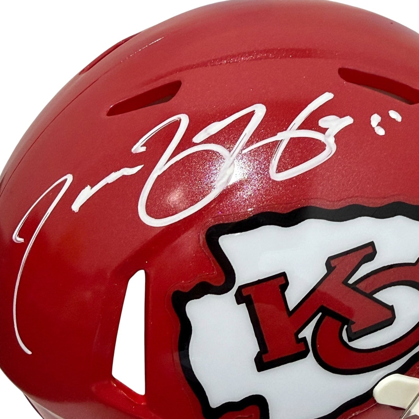 Tamba Hali Signed Kansas City Chiefs Speed Mini Helmet