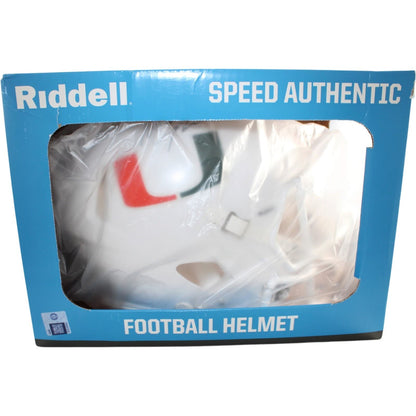 Toney Malachi Signed Miami Hurricanes Proline Helmet