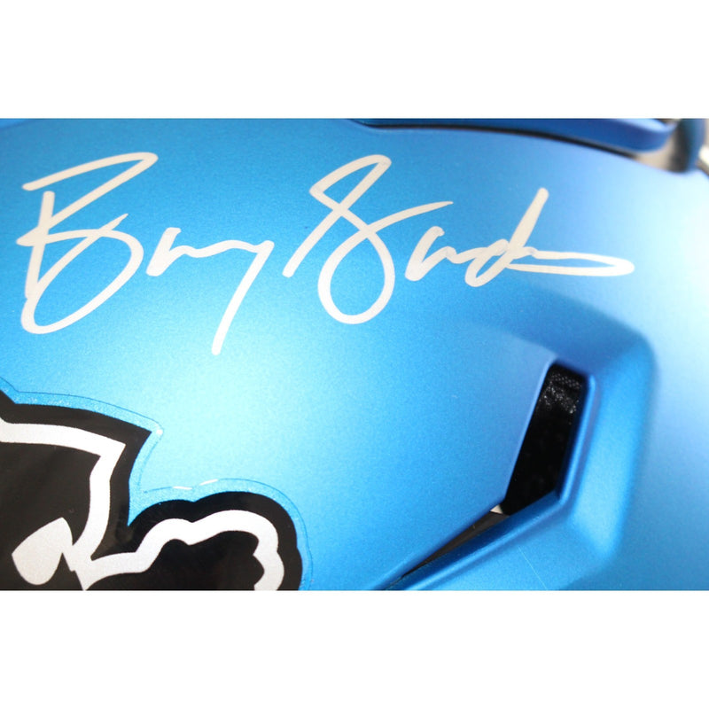 Barry Sanders Autographed Detroit Lions Alternate SpeedFlex Full Size Helmet