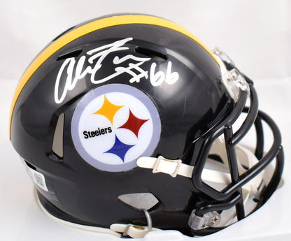 Alan Faneca Autographed Pittsburgh Steelers Speed Mini Helmet