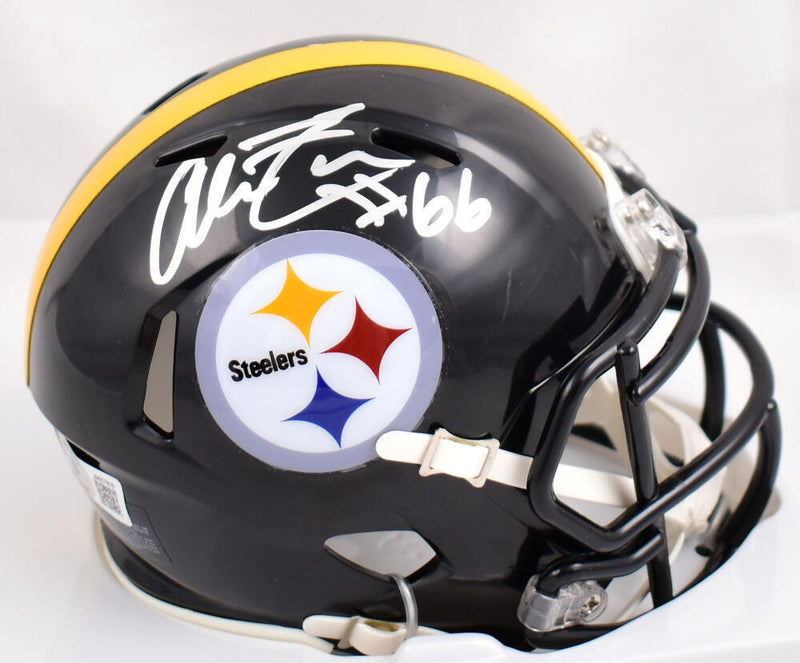 Alan Faneca Autographed Pittsburgh Steelers Speed Mini Helmet