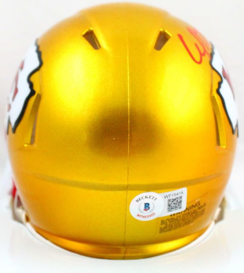 Clyde Edwards-Helaire Signed Kansas City Chiefs Flash Mini Helmet