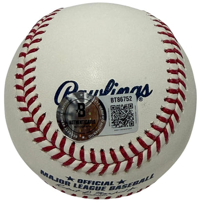 Thomas Ian Nicholas Signed ROMLB Baseball (Rookie of the Year Quote) BAS