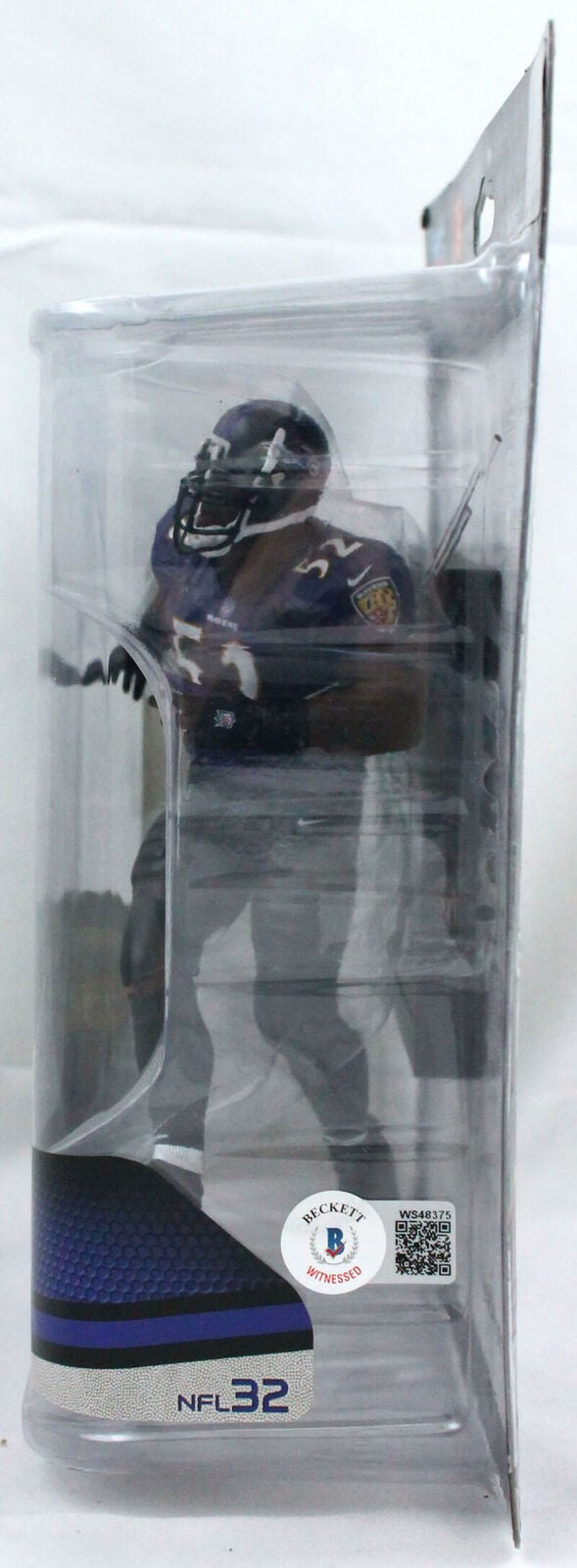 Ray Lewis Autographed Baltimore Ravens McFarlane Figurine