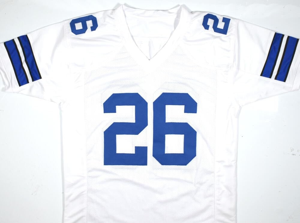 DaRon Bland Autographed Custom White Jersey