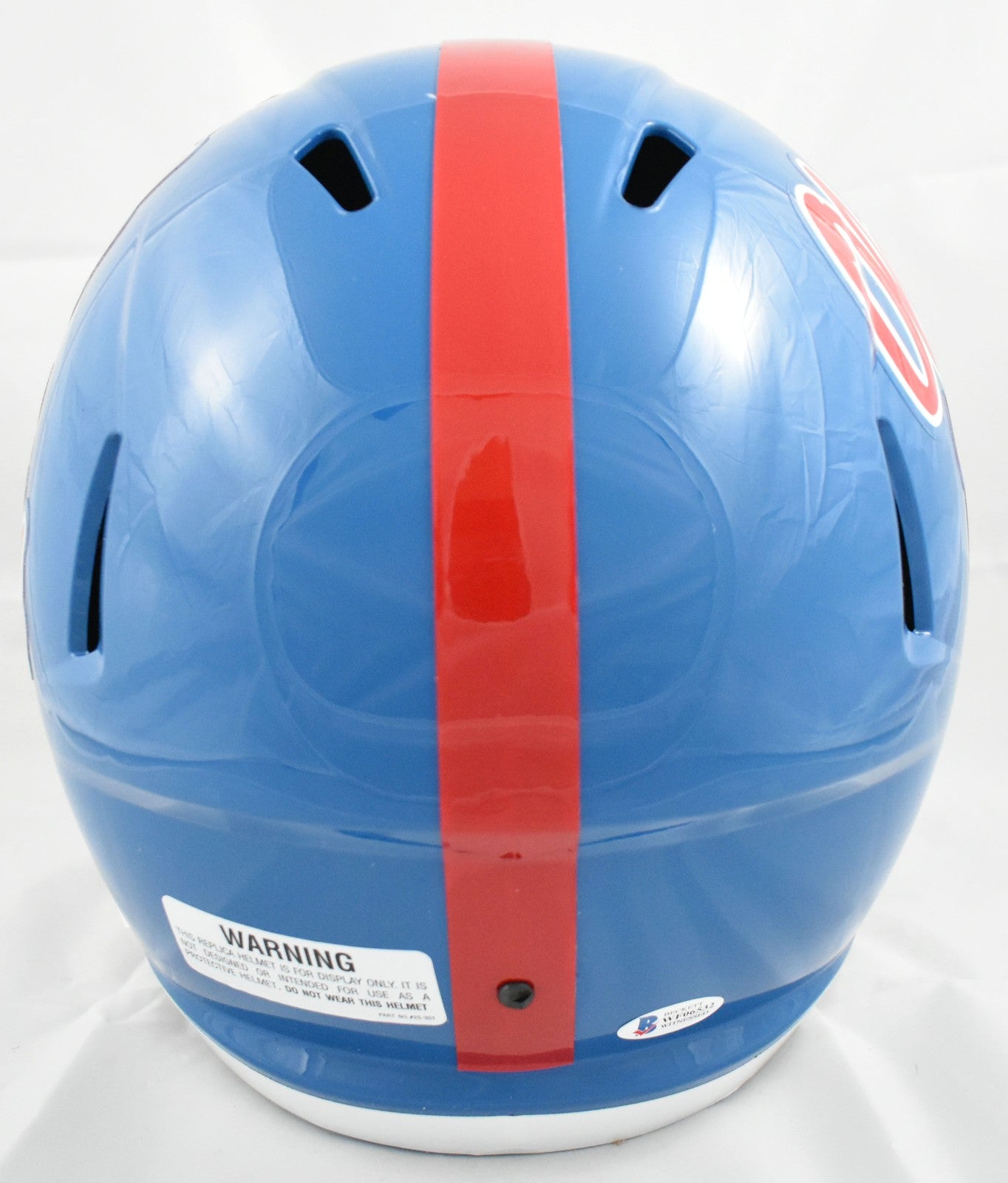 DK Metcalf Autographed Ole Miss Rebels Full Size Speed Helmet