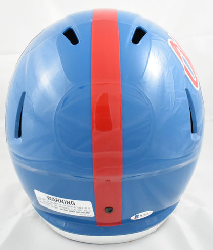 DK Metcalf Autographed Ole Miss Rebels Full Size Speed Helmet