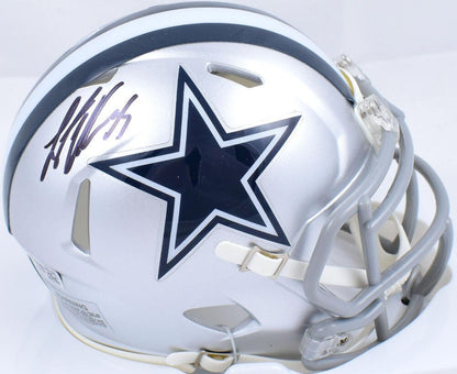 Leighton Vander Esch Signed Dallas Cowboys Speed Mini Helmet