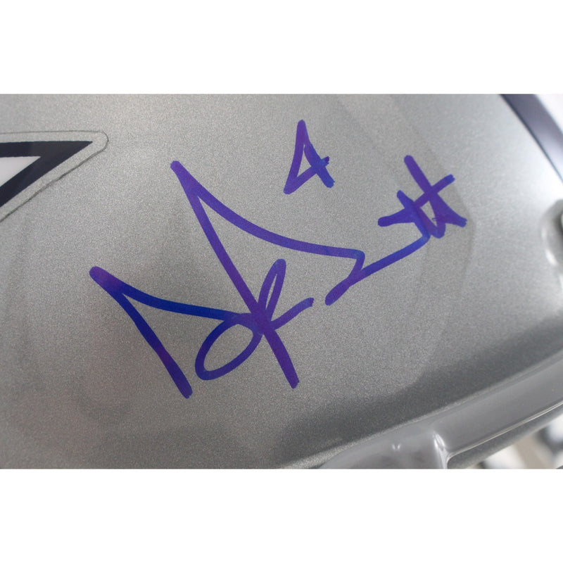 Dak Prescott Signed Dallas Cowboys Full Size Replica Helmet