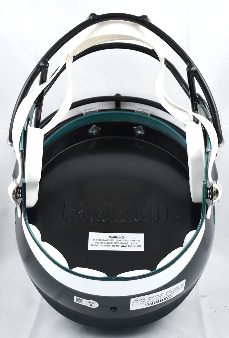 Michael Vick Signed Philadelphia Eagles Full Size Replica Helmet