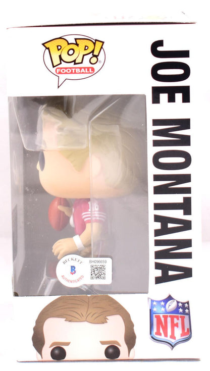 Joe Montana Signed San Francisco 49ers Funko Pop #84 White Jersey