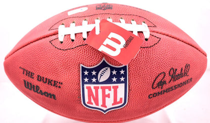 JJ Watt, TJ Watt & Derek Watt Signed NFL Duke Authentic Football