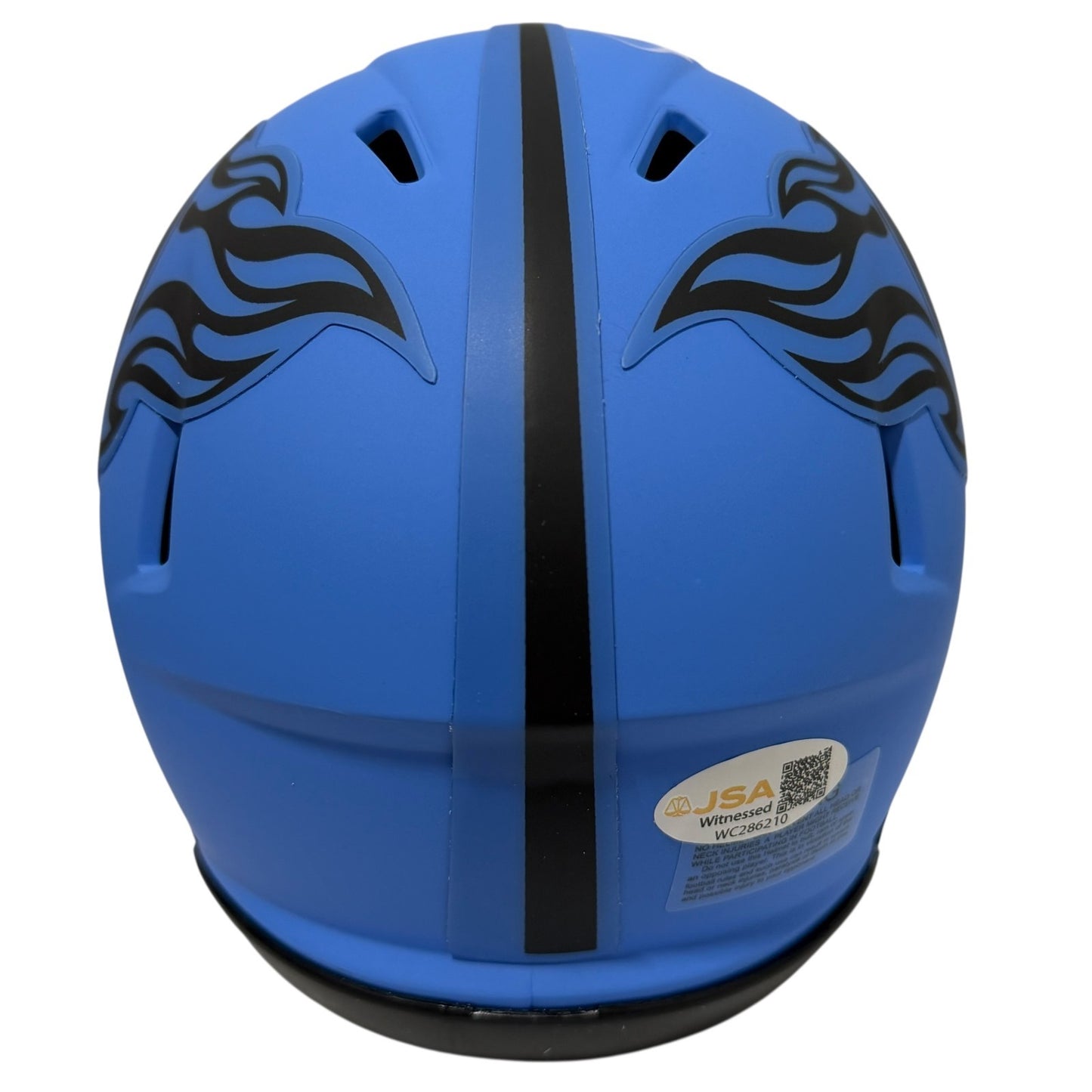 Derrick Mason Autographed Tennessee Titans Rave Mini Helmet