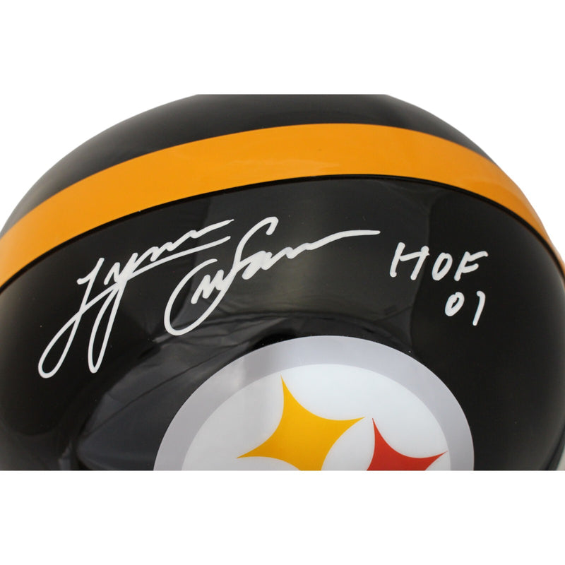 Lynn Swann Signed Pittsburgh Steelers Full Size VSR4 Replica Helmet HOF