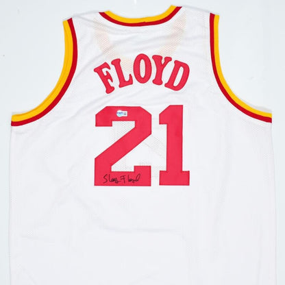 Sleepy Floyd Autographed Custom Basketball Jersey