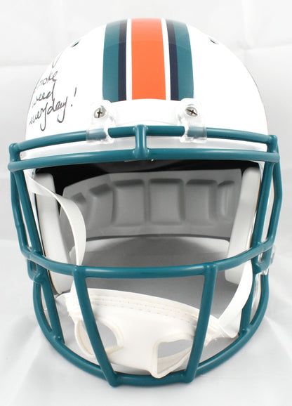 Ricky Williams Signed Miami Dolphins Full Size Speed Replica Helmet