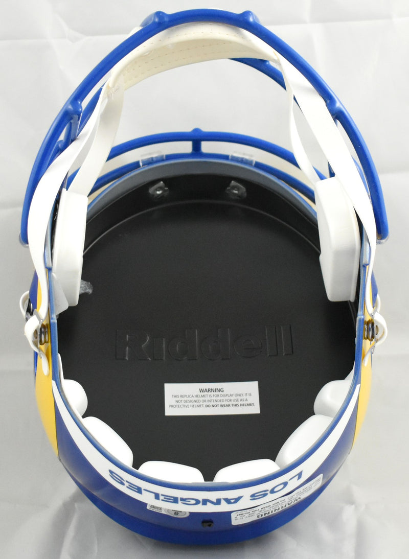 Aaron Donald Signed Los Angeles Rams Full Size Speed Helmet