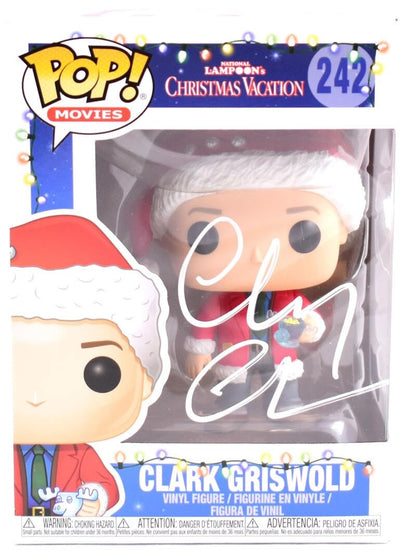 Chevy Chase Funko Pop Figurine Signed Clark Griswold