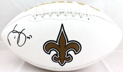 Darren Sproles Signed New Orleans Saints Logo Football - Black