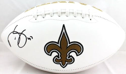 Darren Sproles Signed New Orleans Saints Logo Football - Black