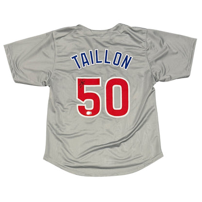 Jameson Taillon Chicago Cubs Autographed Custom Jersey (Beckett BAS)