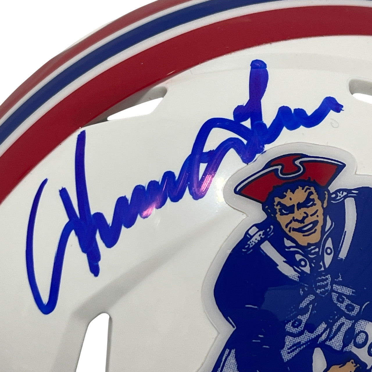 Irving Fryar Signed New England Patriots Throwback Mini Helmet (#1 Pick)