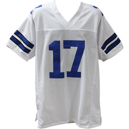 Brandon Aubrey Autographed White Pro Style Custom Jersey (Beckett COA)