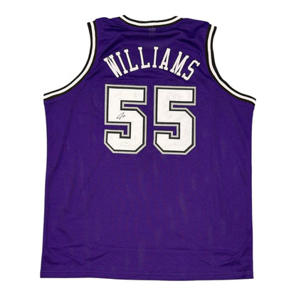 Jason Williams Signed Sacramento Kings Custom Jersey