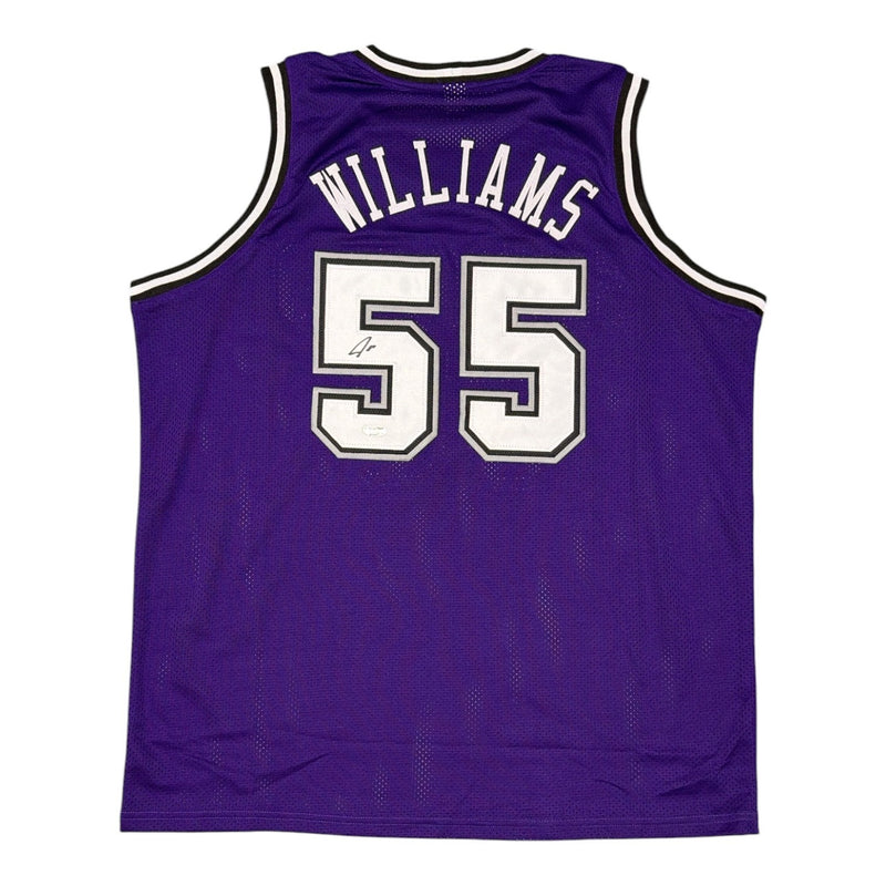 Jason Williams Signed Sacramento Kings Custom Jersey
