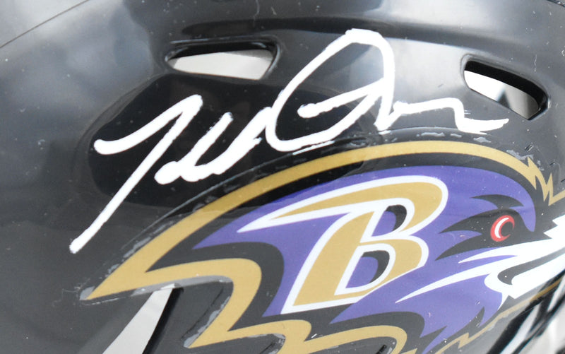 Terrell Suggs Signed Baltimore Ravens Speed Mini Helmet