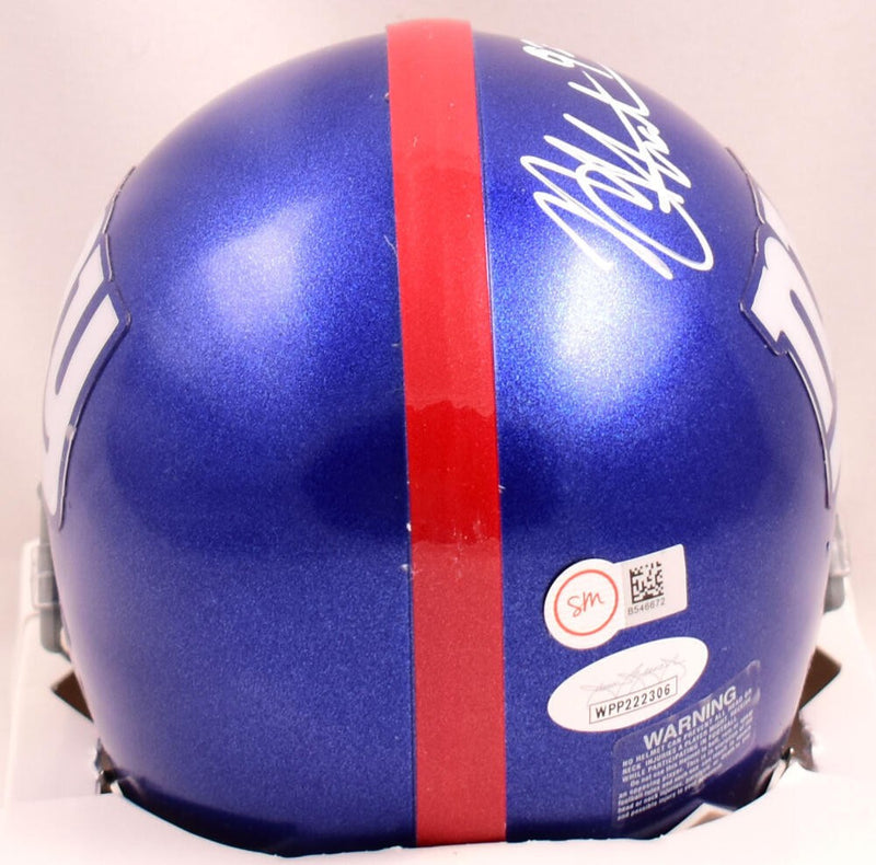 Michael Strahan Signed New York Giants White Mini Helmet