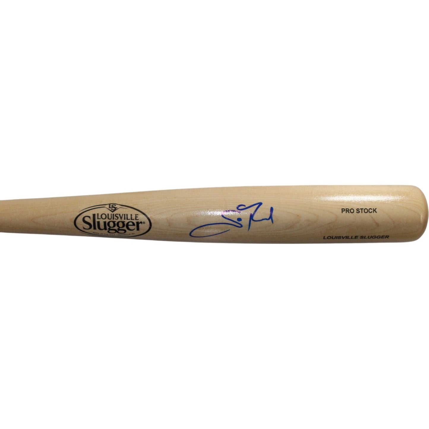 Scott Rolan Autographed Philadelphia Phillies Blonde Baseball Bat