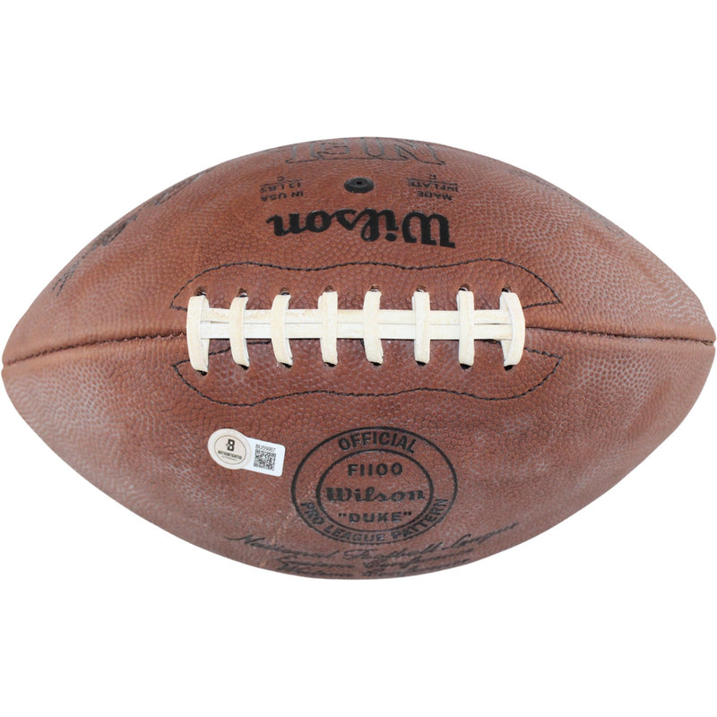 Brett Favre Autographed Green Bay Packers Wilson NFL Football