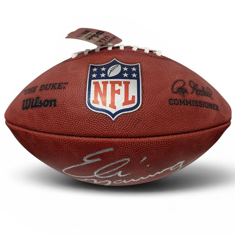 Eli Manning Signed New York Giants Wilson "The Duke" Official Football