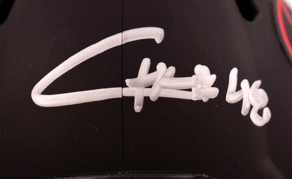 Christian Harris Signed Houston Texans Eclipse Speed Mini Helmet