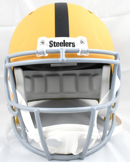 T.J. Watt Signed Pittsburgh Steelers Full Size Alternate 2025 Helmet