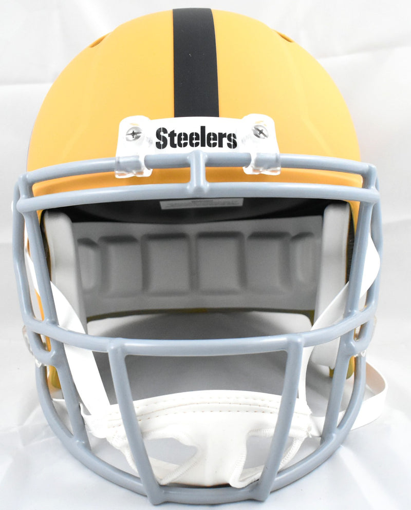 T.J. Watt Signed Pittsburgh Steelers Full Size Alternate 2025 Helmet