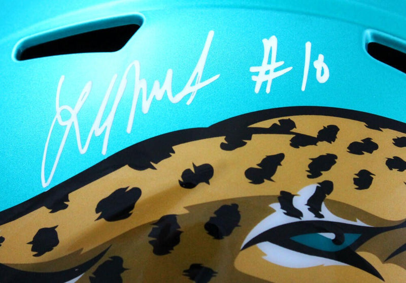 Laviska Shenault Jr Signed Jacksonville Jaguars Full Size Flash Speed Helmet