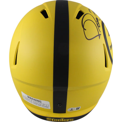 Jerome Bettis Pittsburgh Steelers Autographed Full Size Rave Helmet