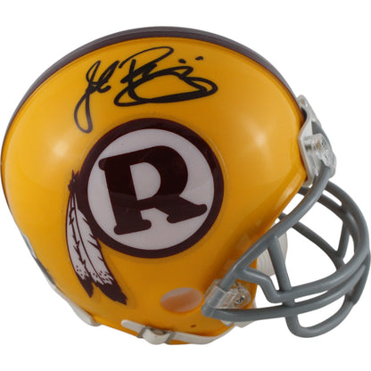 John Riggins Washington Redskins Autographed VSR4 Throwback Mini Helmet