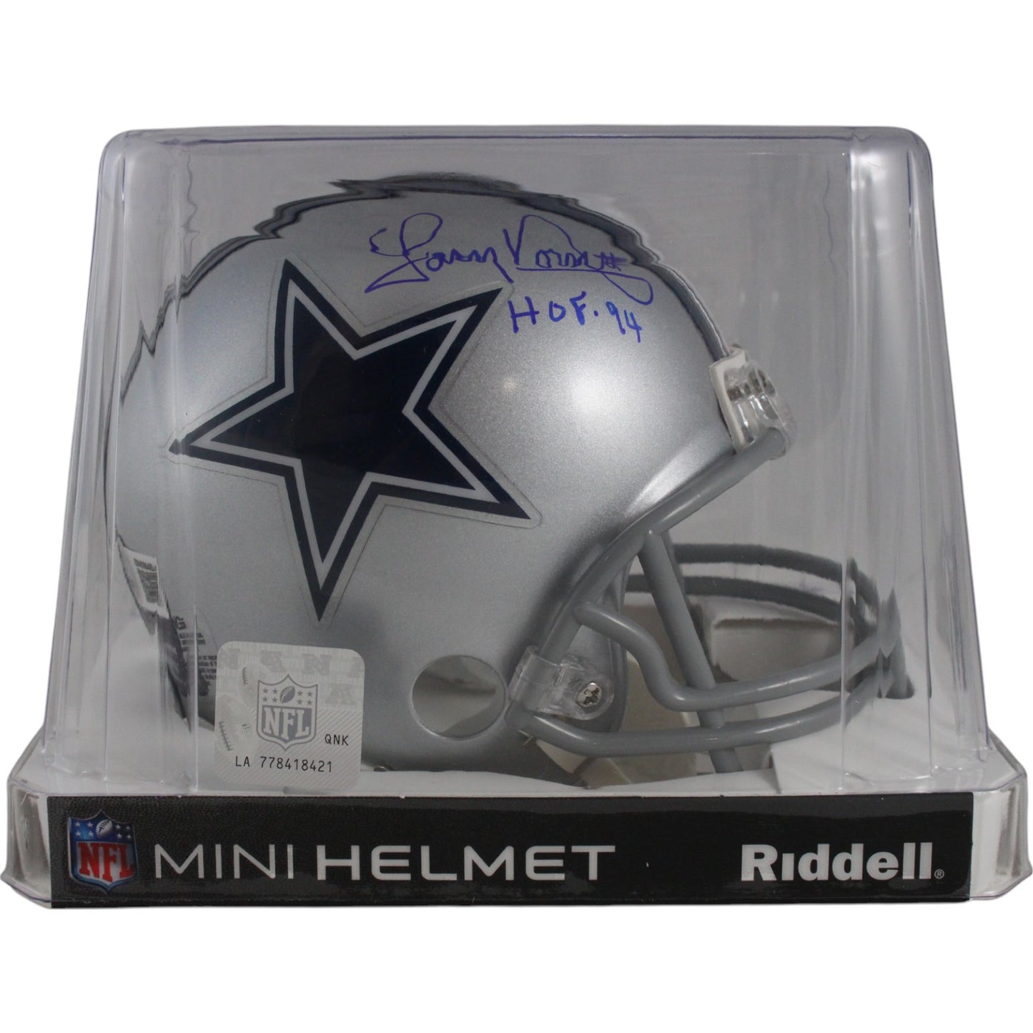 Tony Dorsett Dallas Cowboys Autographed VSR4 Mini Helmet