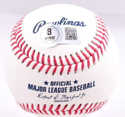 Bernie Williams Autographed Rawlings Official Major League Baseball