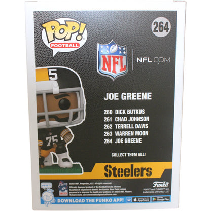 Joe Greene Pittsburgh Steelers Autographed Funko Pop! #264