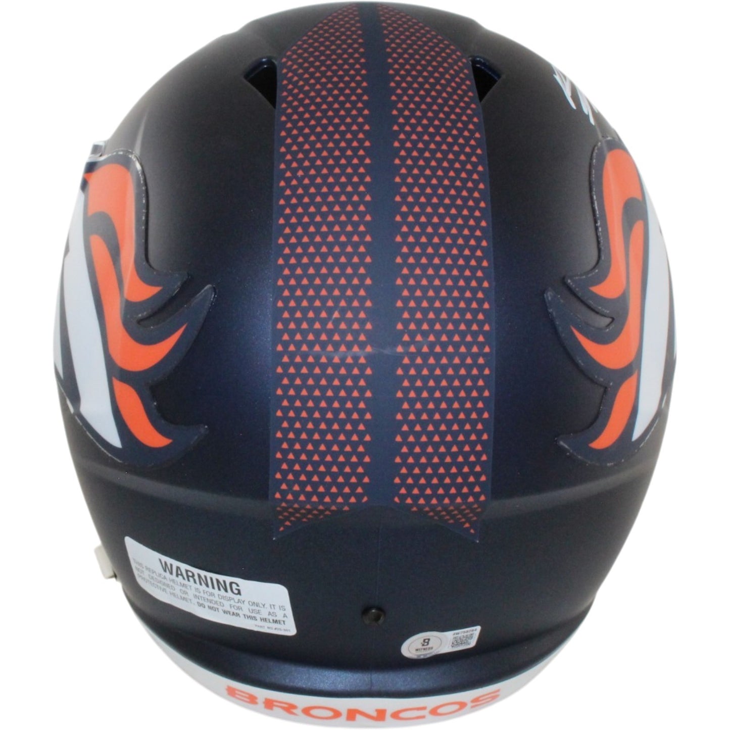 Bo Nix Signed Denver Broncos Full Size Replica Helmet